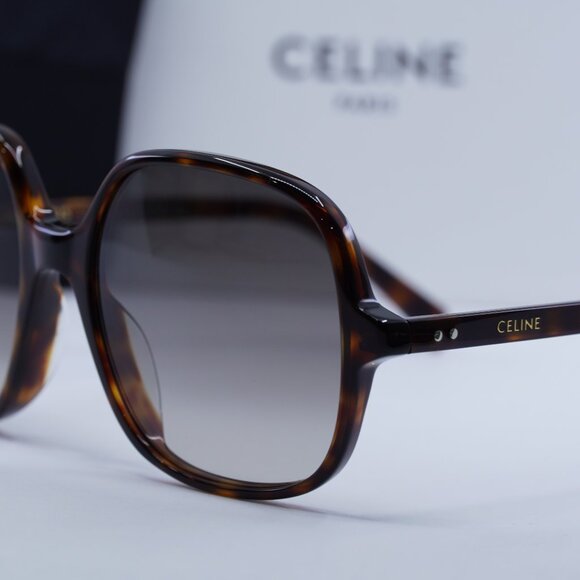 Final Price! Celine CL40244U 52F Brown Sunglasses - Picture 4 of 10